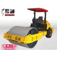 北京六吨单钢轮土石方压路机 管道沟槽乡村路基震动压实机