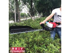 柳州手提式单刃汽油绿篱机 背负式茶园茶树修剪机 双刃绿篱剪