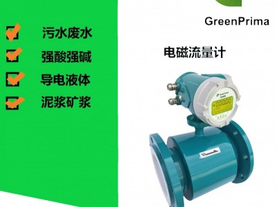 市政管理电磁流量计英国GREENPRIMA，工业电磁流量计