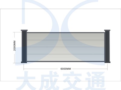 佛山大成交通设施厂家 钢板围挡A1-1款围挡 施工工程围蔽