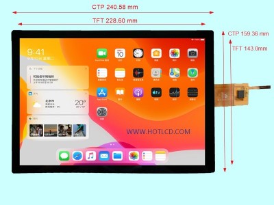 10.1寸TFT竖屏LVDS/MIPI接口800*1280