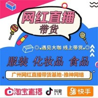 广州东莞电商网红带货，助力商家品牌推广，有店铺可优先