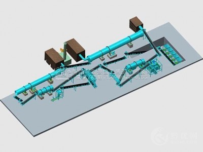 华之强详细说明有机肥生产线生产流程