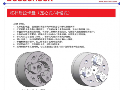 代理BOSSCHUCK杠杆后拉卡盘 备品备件 支持非标