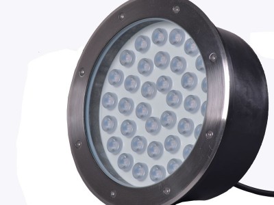 dmx512圆形地埋灯室外亮化工程专用防水灯具