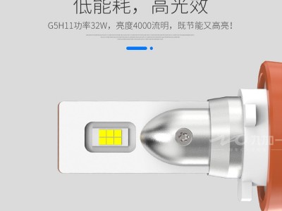 九加一汽车LED大灯G5H11偏心专用款汉兰达、奇骏等适用