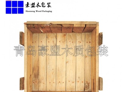 青岛胶南出口木箱免熏蒸 胶合板制作外形美观坚固