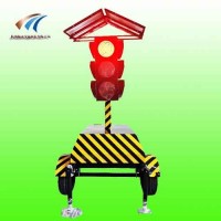 大连牵引式移动交通信号灯车 太阳能移动式红绿灯支持定制
