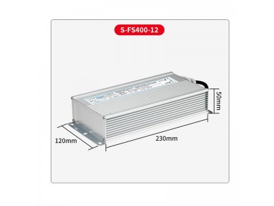 LPV-400W-12/24V 大功率防水开关电源雾化器电源