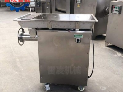冻肉绞肉机 不锈钢鲜肉绞肉设备 大型商用绞肉机图2