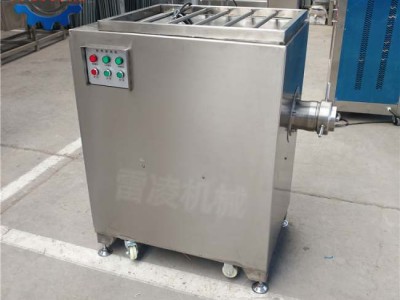 冻肉绞肉机 不锈钢鲜肉绞肉设备 大型商用绞肉机图3