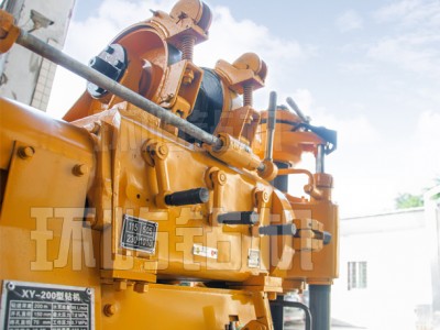 家用打水井200型钻机 200米深水井液压钻井机钻水井设备图2