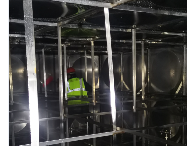 深圳龙华区清洁蓄水箱,水箱保洁,专业洗小区水池公司图4