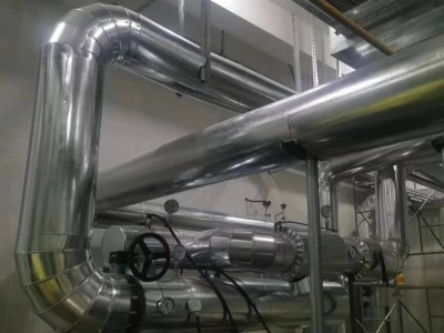 制药厂管道保温施工队 机房铁皮岩棉设备保温工程图3