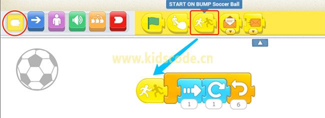 scratchjr图文教程：第四章游戏-踢足球