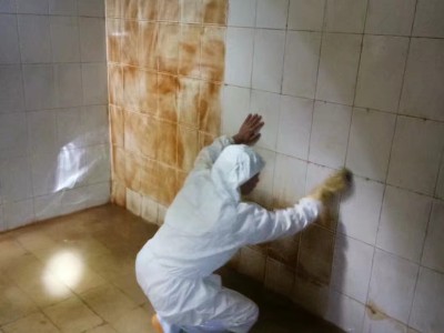 东莞南城洗水塔公司，清洗水池电话，二次不锈钢水箱清洗图6