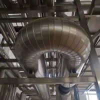 高温导热油管道保温施工队 硅酸铝白铁皮保温工程承包