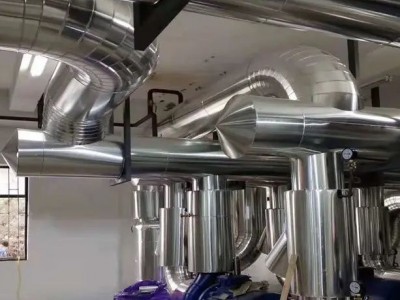 电厂酸碱设备铁皮保温施工队 管道罐体保温工程承包图2