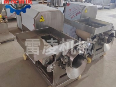 全自动鱼肉采肉机 虾肉鱼肉采肉机 小型鱼肉采肉机图3