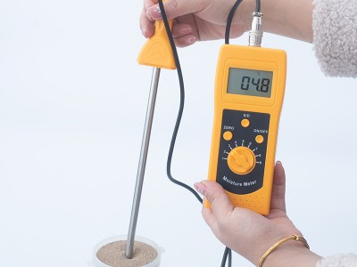 发酵有机肥粪便湿度测试仪DM400C   湖南鸡粪牛粪含水率测定仪
