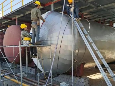 卧罐罐体保温施工队 脱硫塔厌氧罐保温工程承包图2