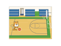 ScratchJr编程入门：篮球高手（第6课）