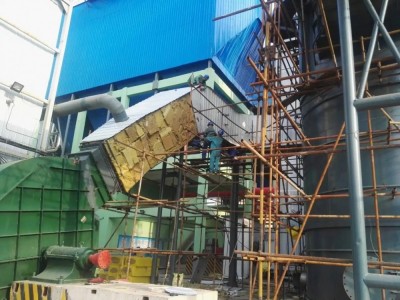 电厂锅炉除尘器保温施工 岩棉镀锌铁皮保温工程防腐施工队图3