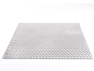 加工定制不锈钢圆孔板  5孔3距多孔板