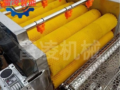 不锈钢粽叶清洗机 芭蕉叶清洗机 粽叶去杂去泥设备图3