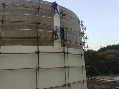 导热油储罐保温承包 厌氧罐罐体保温施工队图2