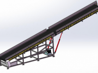 河北智皓皮带输送机 加厚耐磨 经久耐用图2