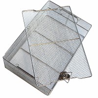苏州工厂304不锈钢网筐 带盖子网篮