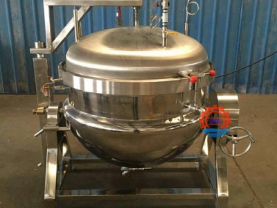 燃加热粽子蒸煮机器 不锈钢高压粽子锅 煮粽大锅生产商图3