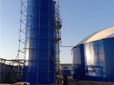 电厂脱硫厌氧罐保温施工队 机房设备橡塑铁皮冷保温图2