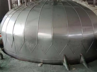 垃圾站储罐保温施工队 锅炉机房设备铝皮管道保温图3
