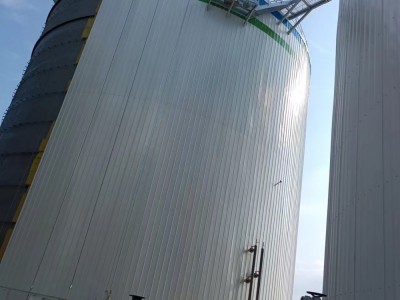 柴油储罐保温施工队 岩棉不锈钢罐体保温工程承包图2