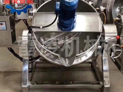 电加热夹层锅 酱料熬煮夹层锅 可倾式夹层锅厂家图2