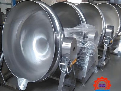 预制菜专用搅拌夹层锅电加热月饼馅搅拌炒料锅番茄酱熬制锅图3