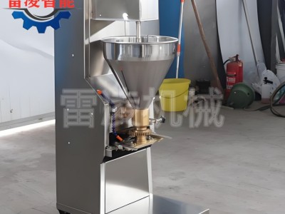 商用实心丸子机 鸡脯丸子成型机 肉丸子全套加工设备图3