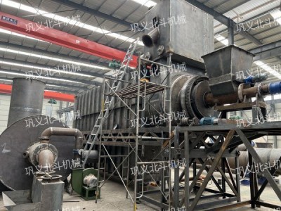 连续式布条炭化炉高温炭化产品质量升级