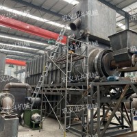 连续式布条炭化炉高温炭化产品质量升级
