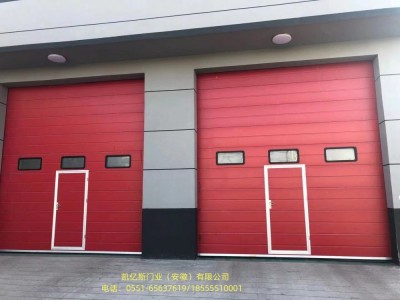 合肥消防站车库门-消防大队提升门批发、凯亿斯门业促销价格图2
