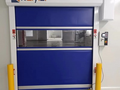 安徽工业提升门、快速卷帘门、快速堆积门图4