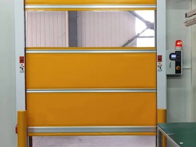 安徽工业提升门、快速卷帘门、快速堆积门图6