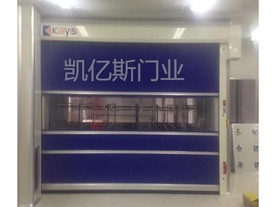 钢制抗杆快速卷帘门快速门厂家快速门图5