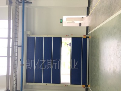 钢制抗杆快速卷帘门快速门厂家快速门图2