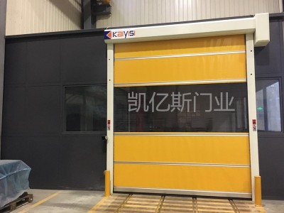 钢制抗杆快速卷帘门快速门厂家快速门图6