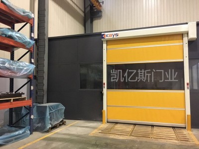 凯亿斯门业PVC快速卷帘门设计、生产、安装维护 ，一站式服务图2