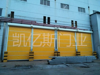 定制快速卷帘门，快速堆积门，提升门，工业门请选凯亿斯图3