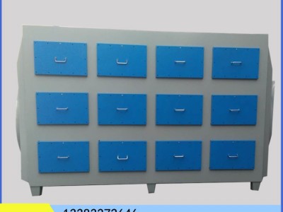 漆雾环保箱 二级活性炭吸附设备 干式过滤净化设备图2